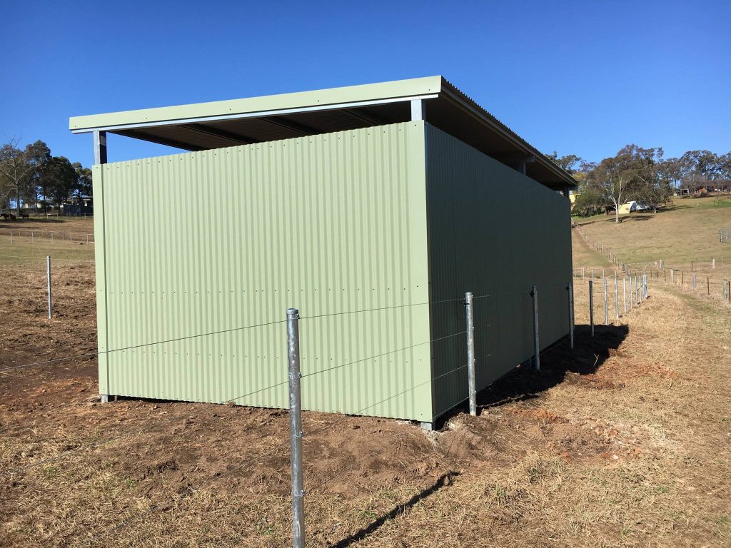 horse paddock shelters