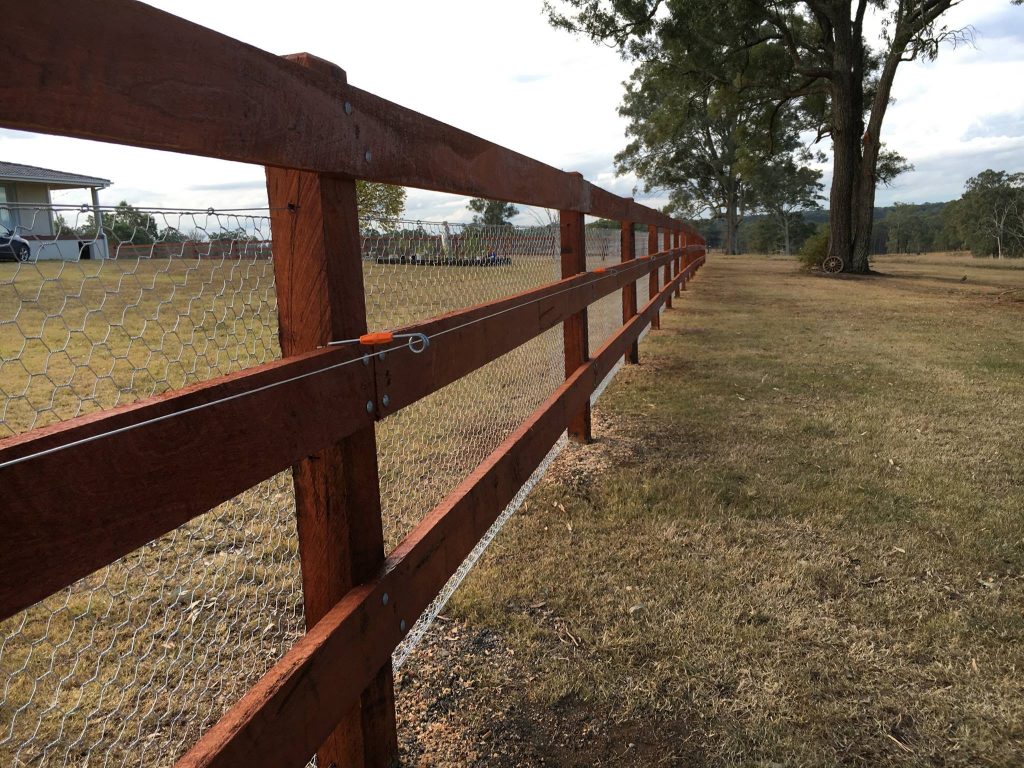 post and 3 rail fencing maraylya