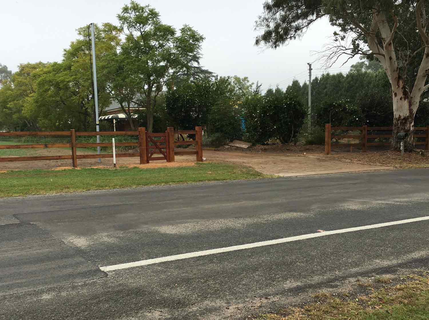 3 post and rail fencing