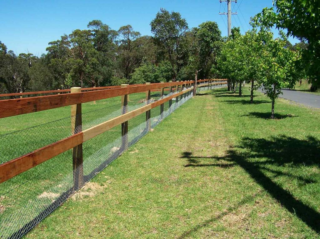 best post and rail fencing